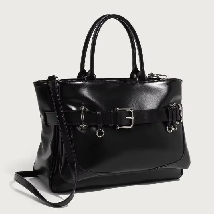 Casual Large-Capacity Shoulder Bag for Women: Denim Tote Bag, Simple and Versatile Underarm Bag - view 6
