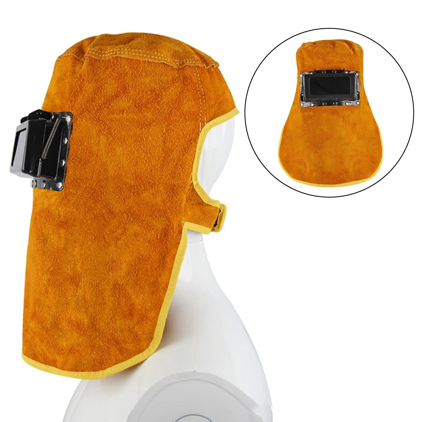 

Welding Helmet with Lens Breathable Work Cap Headcover Reusable Full Protective Welding Mask Face Shield for Painting Grinding
