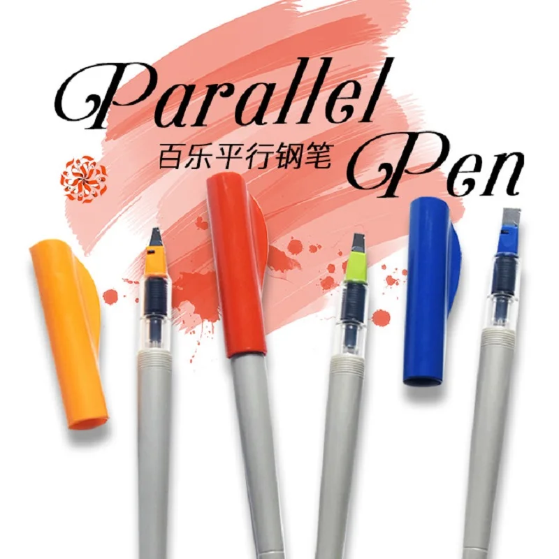 

Перьевая ручка для параллельной каллиграфии PILOT, канцелярские принадлежности, художественная ручка для письма с плоским кончиком для арабского алфавита, готическая буква, каллиграфия