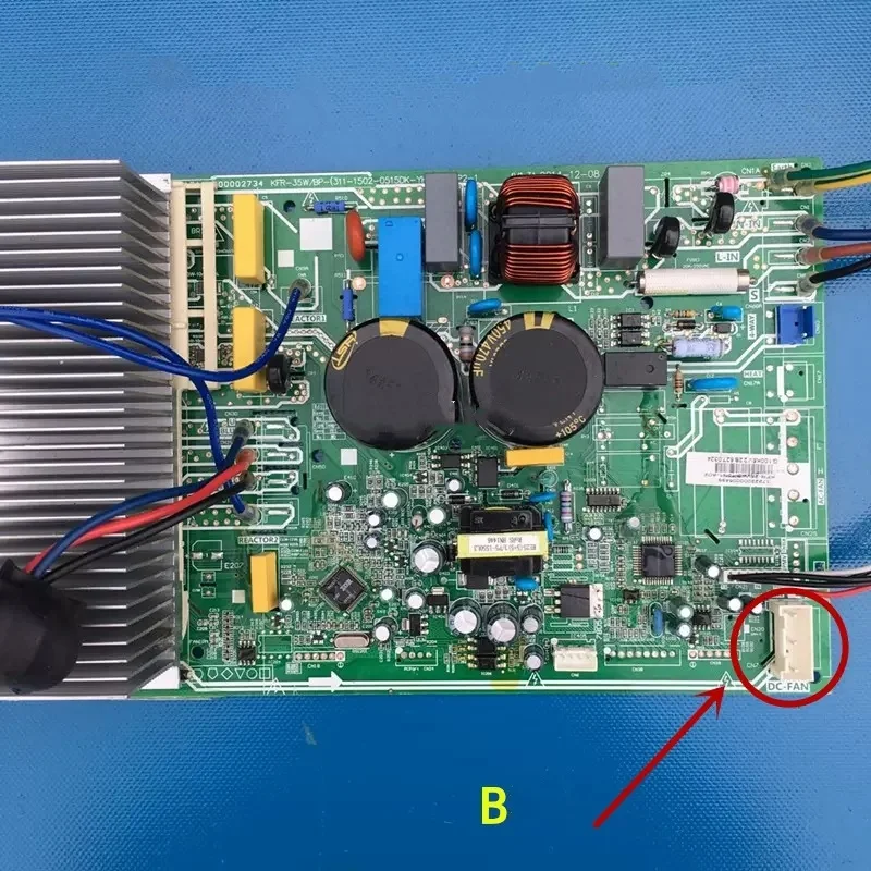 used for Midea variable frequency air conditioner KFR-35W/BP - (311-1502-0515DK-YH) D.13. WP2-1 External Machine Motherboard