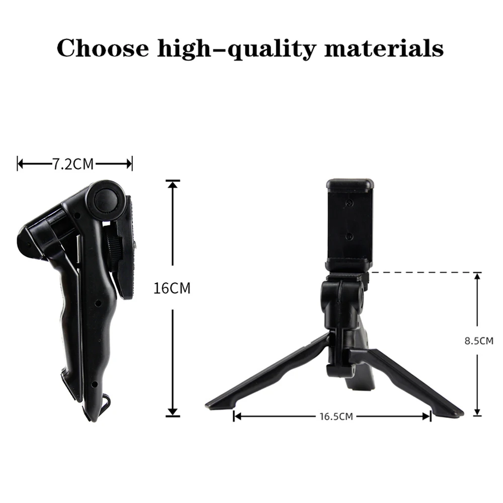 Handheld Grip Phone Camera Tripod Holder Selfie Stick Handle Stand For Gopro Gopro Insta360 Sjcam iPhone Xiaomi Samsung Bracket