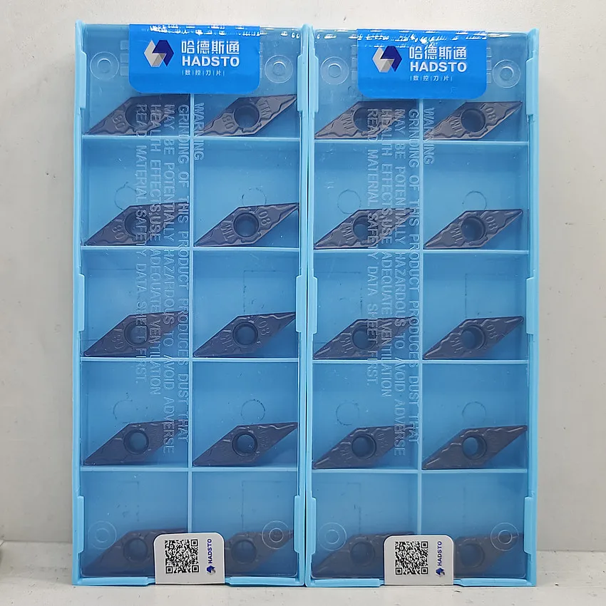 

VCMT160404-TM HS7125/VCMT160408-TM HS7125/VCMT160412-TM HS7125 VCMT331 VCMT332 VCMT333 Твердосплавные пластины HADSTO с ЧПУ Токарная пластина
