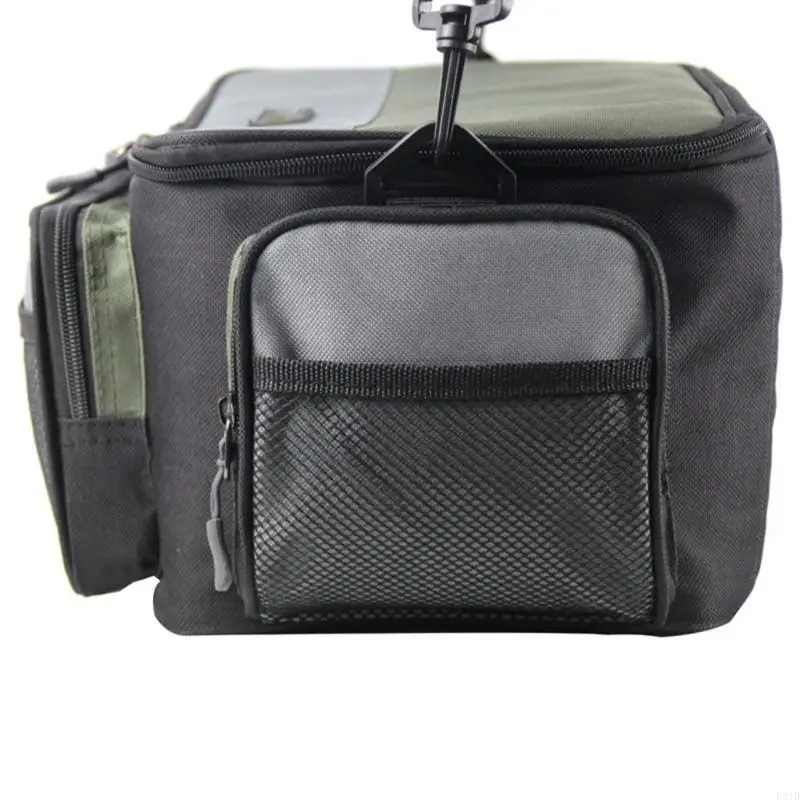 

Portable Outdoor Fishing Tackle Bag Multiple Pocket Fishing Gear Carrying Bag