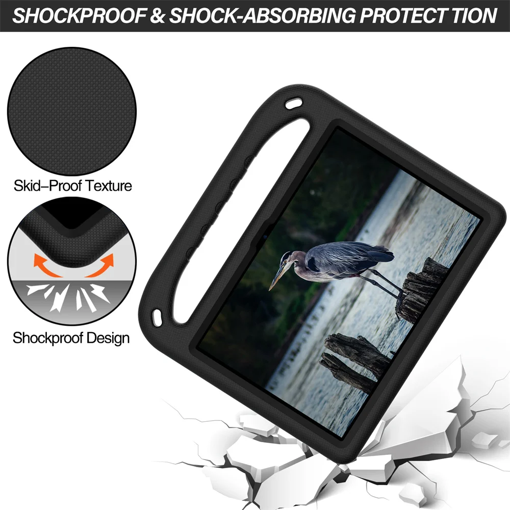 For Amazon Kindle HD8 / HD8 Plus 2022 8.0 inch Case EVA Portable Shockproof Kids Safe Handle Stand HD8 10th 2020 Tablet Cover