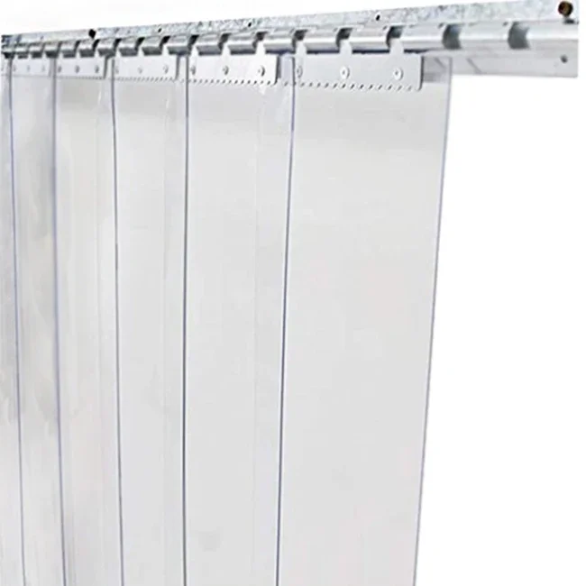 Anti-Static PVC Strip Curtains for Warehouse Entrances, Factories, and Workshop Doorway Partitionspromote sales