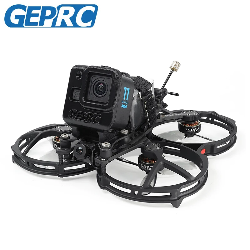 GEPRC Cinelog35 V2 3.5 inch Analog FPV Cinewhoop Drone F722-45A AIO V2 FC 2105.5 Motor 5.8Ghz VTX Caddx Ratel 2 RC Quadcopter