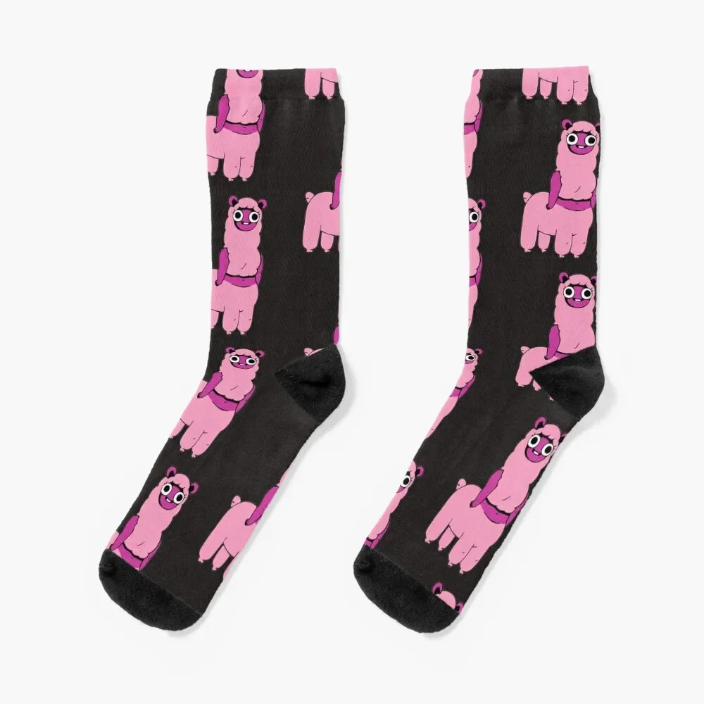 

Silly Singing Centaurs pink Socks Hiking boots gym with print Designer Man Socks Women's