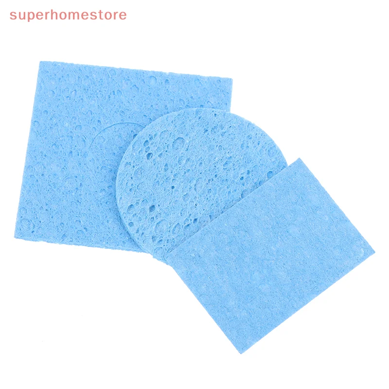 10pcs Soldering Sponge For BGA Soldering Iron Tip Cleaning Welding Head Cleaner Tools