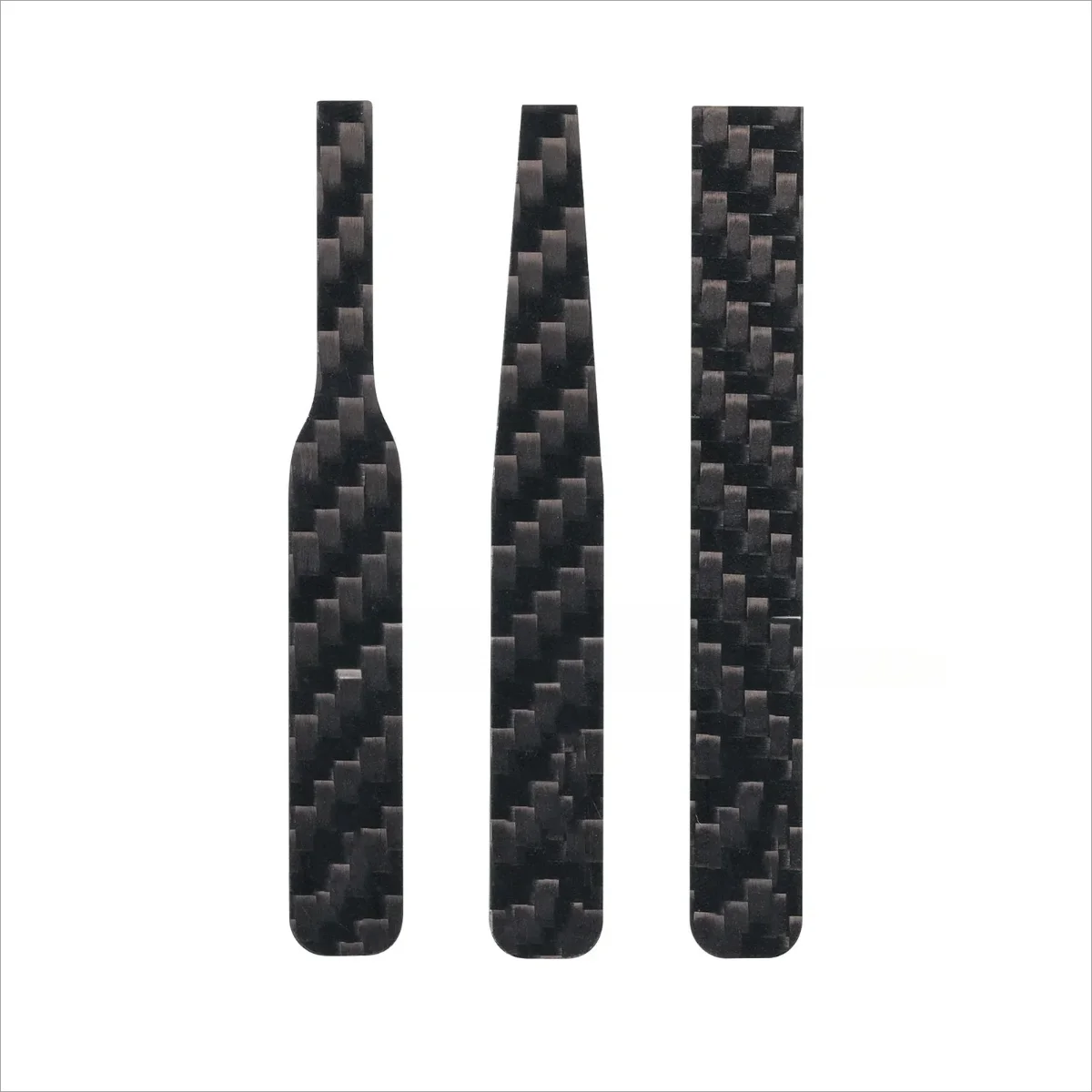 불규칙한 탄소 섬유 샌딩 막대, 검정색 무광택 도구, DSPIAE CFB-S01 CFB-S02 CFB-S03 군용 모델 만들기 도구 DIY