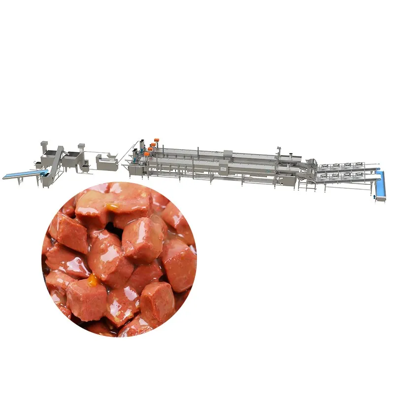 بثق الطعام الرطب ذو الإخراج الكبير للحيوانات الأليفة المكونات الأساسية لأغذية القطط والكلاب المبللة بما في ذلك ترس المضخة PLC لمحرك المحرك #3