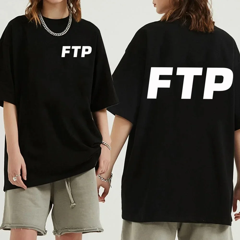 2025 Suicideboy Ftp Women's Printed Cotton T-Shirt Men's and Women's Harajuku Rap Hip Hop Music Crew Neck Short Sleeve T-Shirt