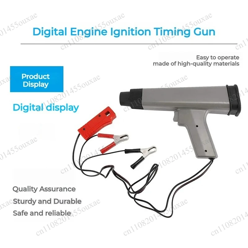 Strobe Lamp Detector Machine 12V Digital Display Ignition Timing Light Gun Auto Diagnostic Repair Tools Car Motorcycle Engine