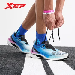 Xtep Running Shoes For Men 2024 Summer Shock Absorption Men's Sports Shoes Jogging Breathable CPU Material Sneakers 976219110048