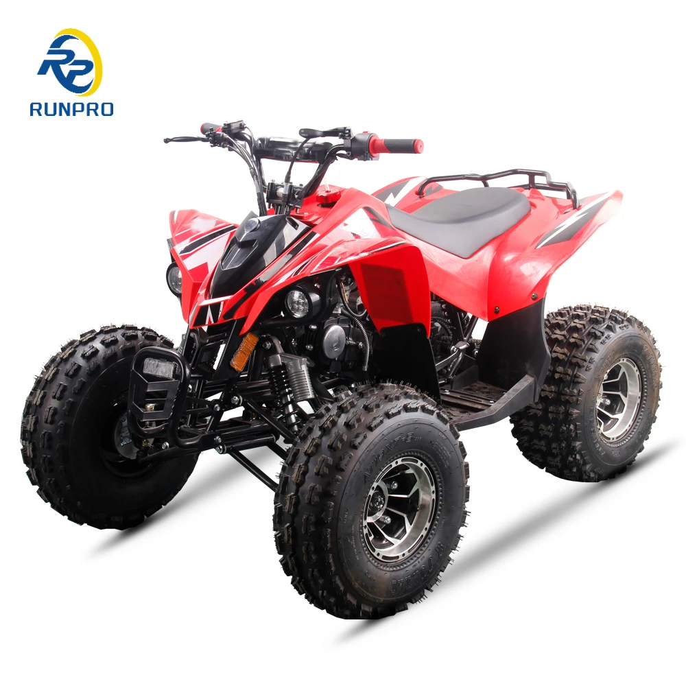 125CC 4 Stroke Gas Powered Quad Bike Cuatrimoto Quad Bike Electric Start  ATV 4 Wheeler with CE