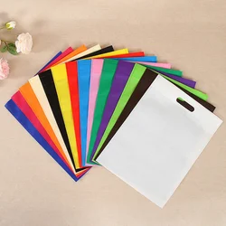 50pcs Flat non-woven storage bag promotional non-woven fashion bags shopping bags fine gift bags reusable