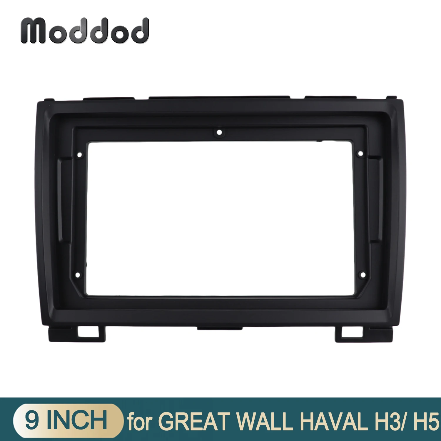 

9 INCH Stereo GPS DVD Player Install Surround Panel for GREAT WALL HAVAL H3 H5 2010-2012 Dash Mount Trim Kit Radio Fascia Frame