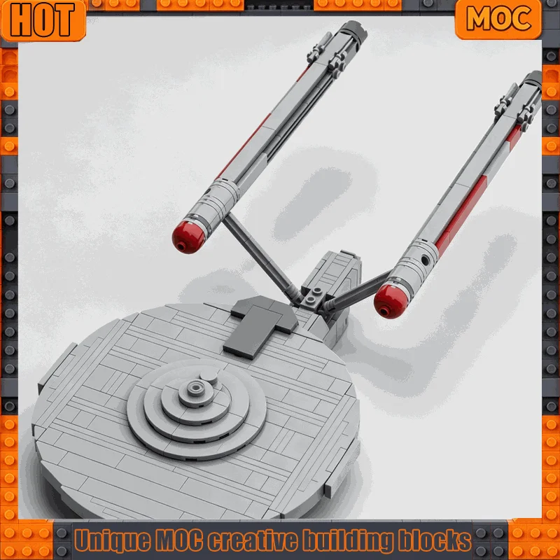 637PCS Galaxy Starship Saucer Section Space Fleet Model Building Blocks DIY Creative Assembly Educational Collectible Toy Gift