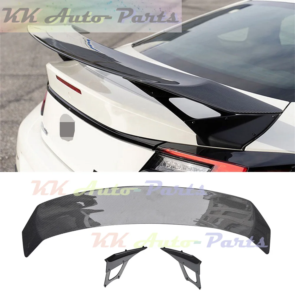 

For TOYOTA ZN8 ZD8 BRZ GR86 Carbon Fiber VTX Rear Trunk Boot Lip Spoiler Wing Racing Auto Tuning