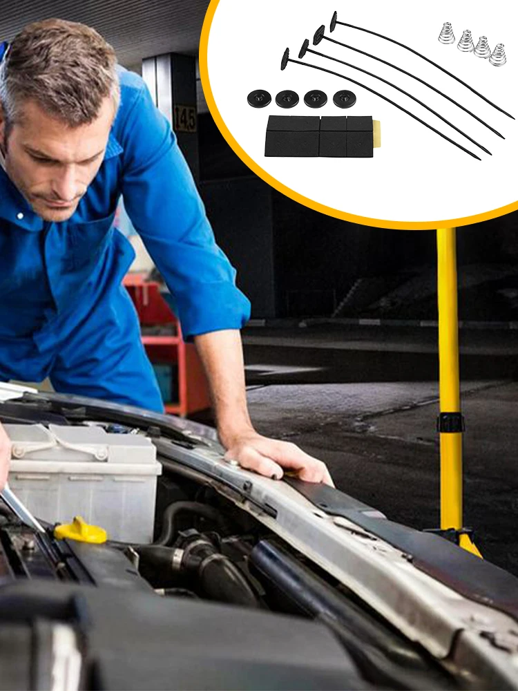 

Монтажный комплект вентилятора электрического радиатора, противоударный универсальный монтажный комплект системы охлаждения для автомобильного автофургона, грузовика, прицепа, автомобиля