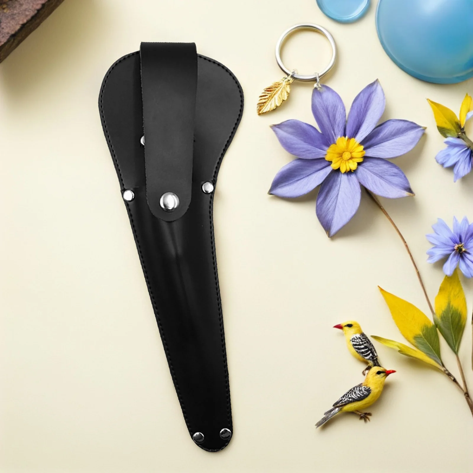 Scheren-Schutzabdeckung zum Nähen von Scheren, Pu-Aufbewahrungshalter, leichtes Sicherheitswerkzeug für Schneider, Bastler, Scherenhüllen