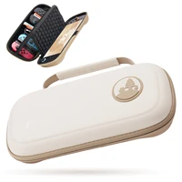 Estuche de transporte de viaje para Nintendo Switch 2 y Switch OLED, bolsa de almacenamiento protectora impermeable antiarañazos con 10 ranuras para tarjetas de juegos