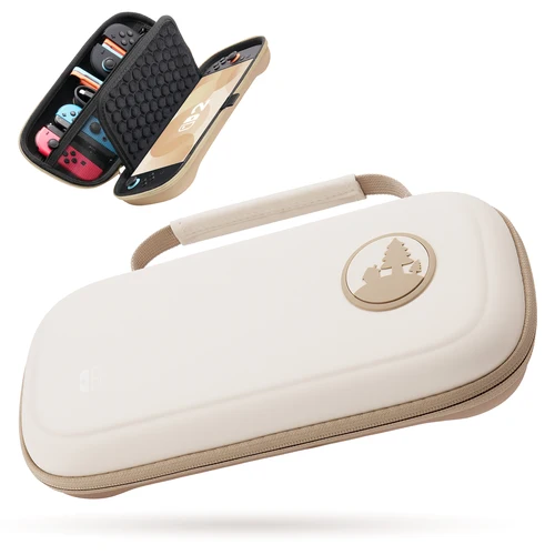 Estuche de transporte de viaje para Nintendo Switch 2 y Switch OLED, bolsa de almacenamiento protectora impermeable antiarañazos con 10 ranuras para tarjetas de juegos