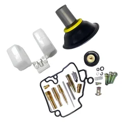 18MM Plunger Carburetor Repair Kit For PD18J GY6 50CC ATV Karting Moped Scooter Jet Needle Float Needle Valve Gasket Rebuild Set