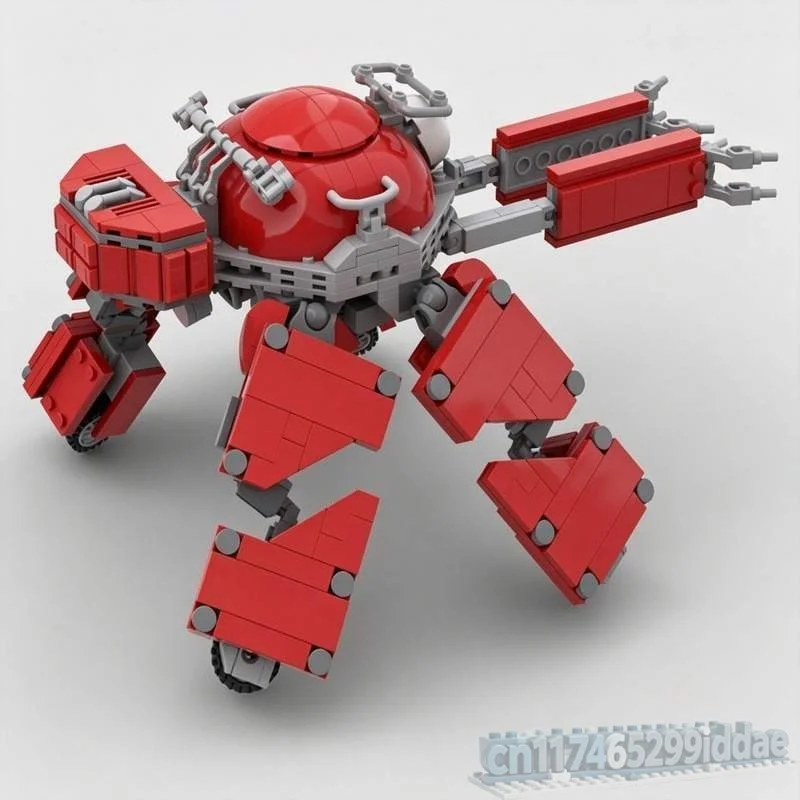 NEW 503PCS Logicoma Robot Figure Sci-Fi Mecha Model Custom Puzzle DIY Creative Assembly Educational Blocks Toy Collection Gift