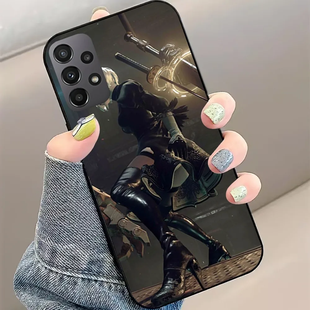 Nier Automata Game Phone Case For Samsung Galaxy S22 S23 S24 S30 Note 20 10 Plus Lite FE ULTRA Shell