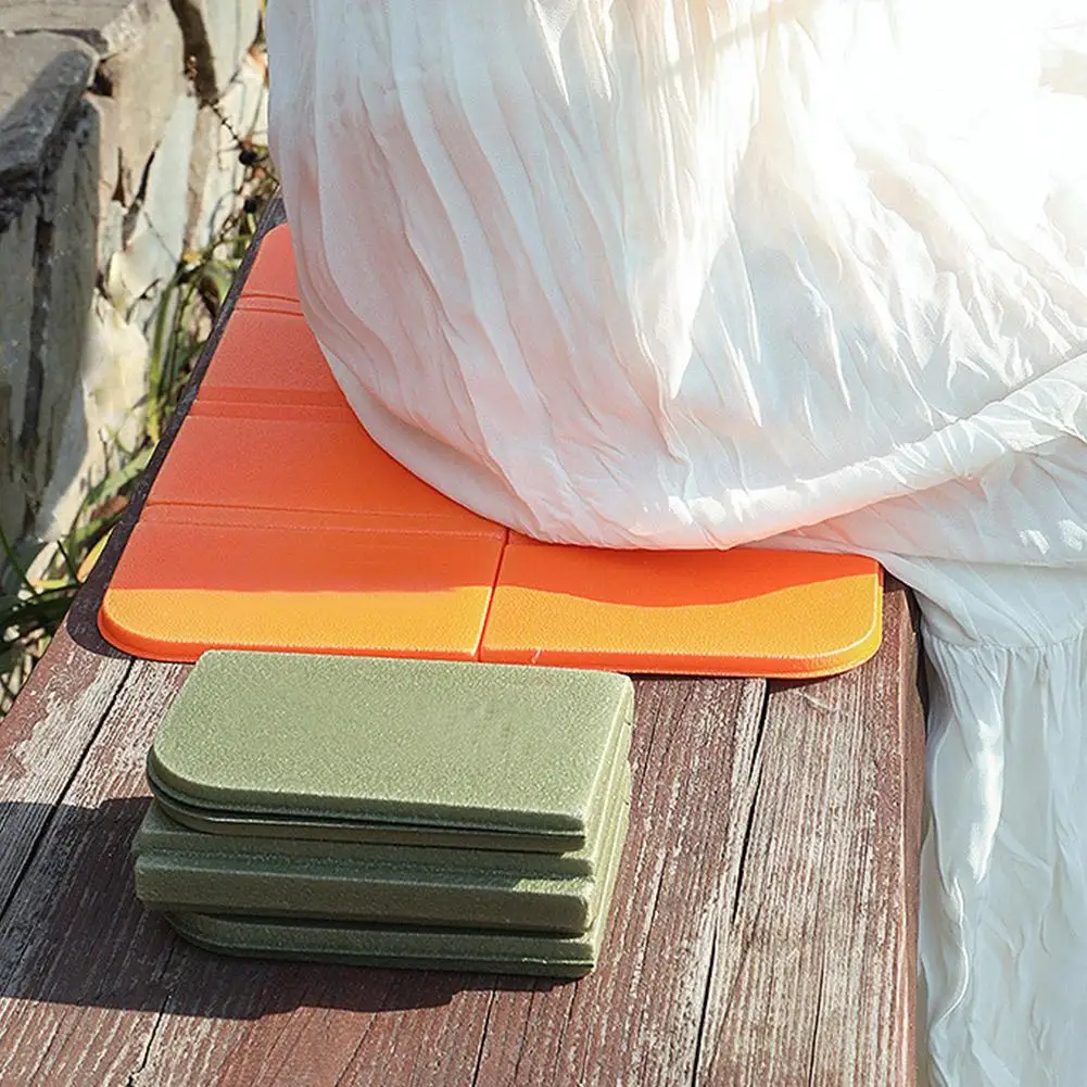 Foam XPE Folding Cushion Beach Camping Portable Moisture Proof Mats Outdoor Portable Waterproof Small Picnic Pad 6 Colors