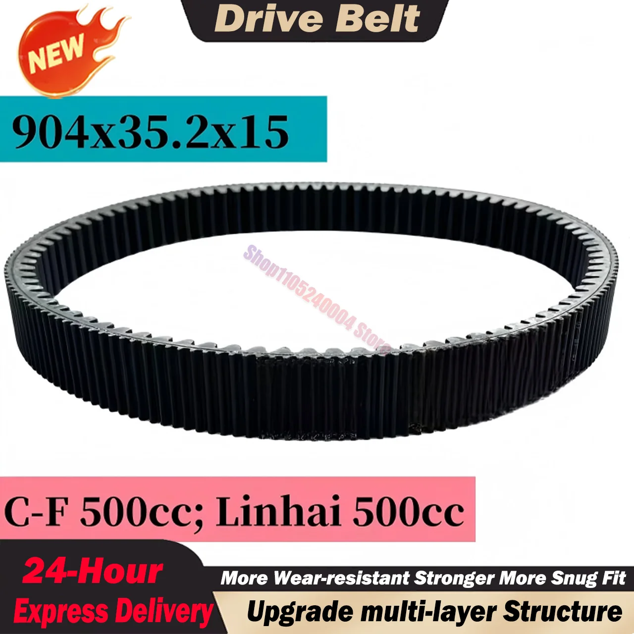 For Linhai LH500 For CF500 UTV ATV 904x35.2x15 Original Gates Drive Strap Power Link