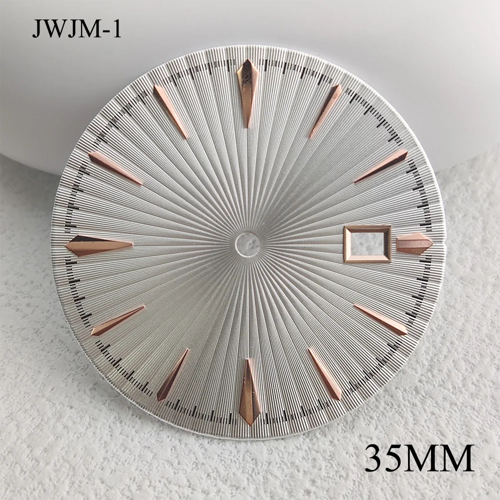 NH35 dial 35mm watch dial Replacement watch upgrade accessory fits NH35 automatic movements Customize logo