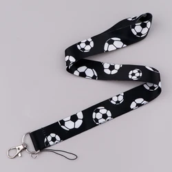 Football Lanyards for Keys Soccer Neck Strap ID Card Gym Cell Phone Straps USB Badge Holder DIY Hang Rope Lariat Lanyard