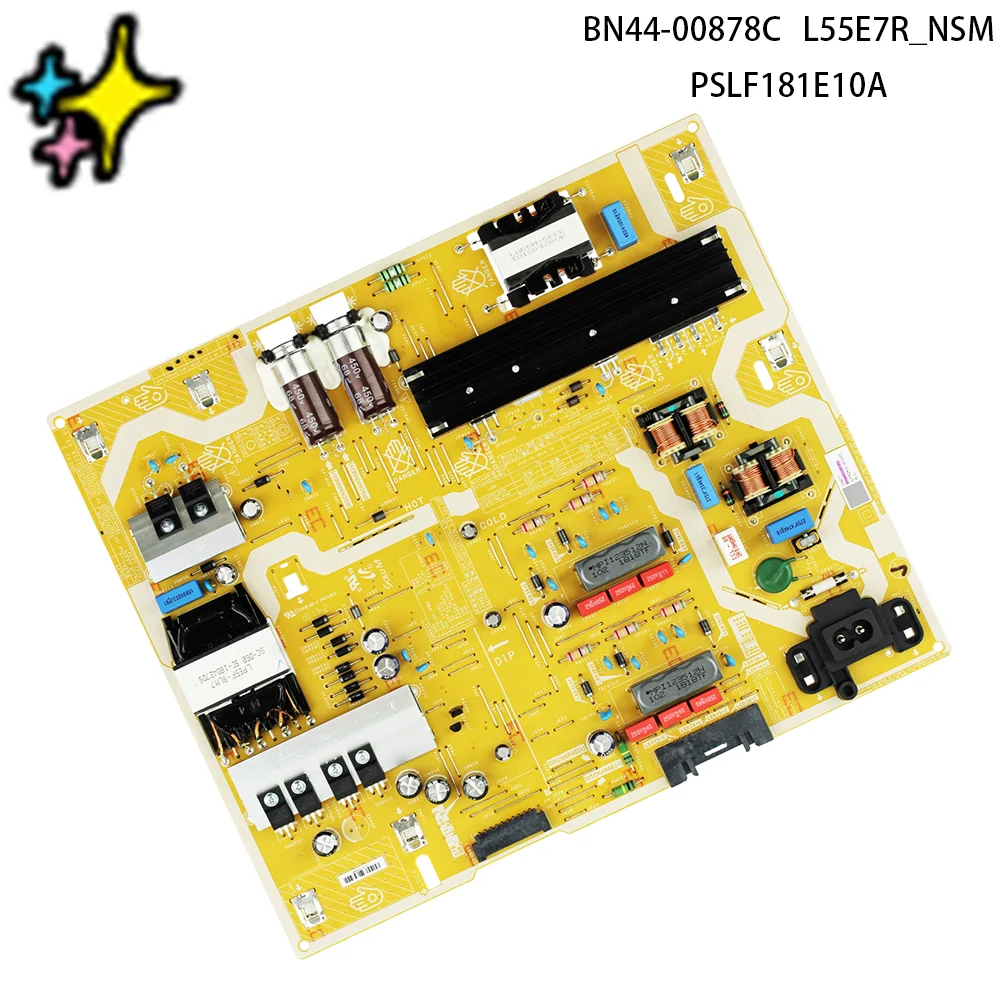 

New BN44-00878C L55E7R_NSM Power Supply Board is for UE55NU8000T UE55NU8009T UE49NU8075T UA55NU8000JXXZ QE55Q6FNATXXU QE55Q6FNAL