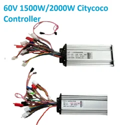 60V 1500W 2000W Controller with 3-speed Controller Sine Wave Original Controller for Citycoco Scooter Harley Scooter
