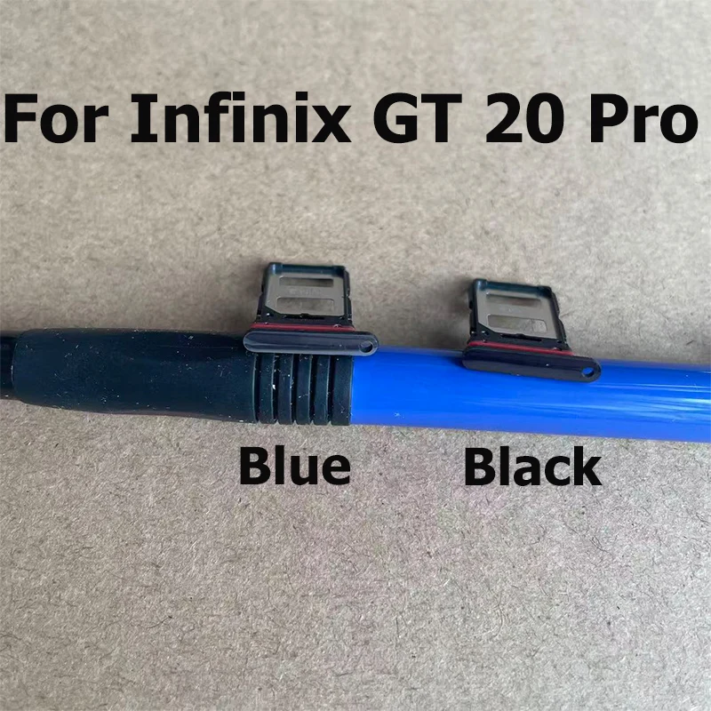 Plateau de carte Sim pour Infinix GT 20 Pro, support de carte Sim, support de fente pour carte Sim, pièces de rechange pour Smartphone X6871 Plateau de carte Sim pour Infinix GT 20 Pro, support de carte Sim, support de fente pour carte Sim, pièces de rechange pour Smartphone X6871