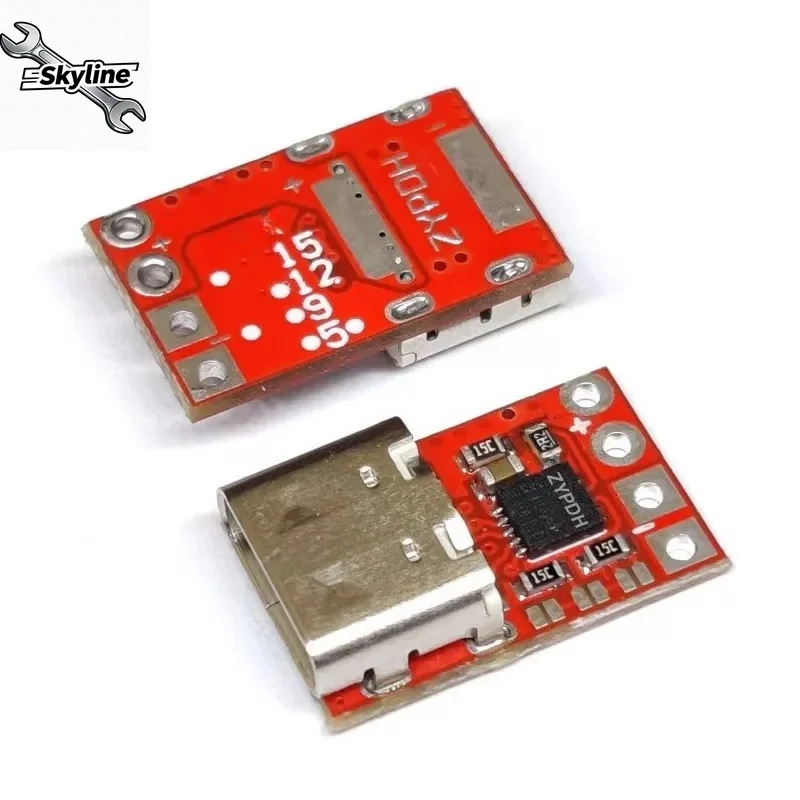 Suitable for ZYPDH Decoy Notebook Power Supply Change PD23.0 to DC Activation QC12 Aging Trigger 20V100W