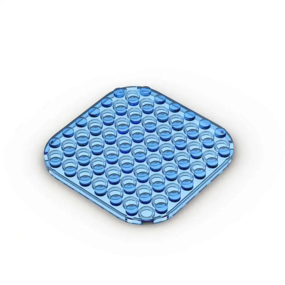 MOC 1PCS 65140 Board Stacking Replaceable Brick Round 8x8 With Rounded Corners Plate Building Blocks Toys  Boys Holiday Gifts