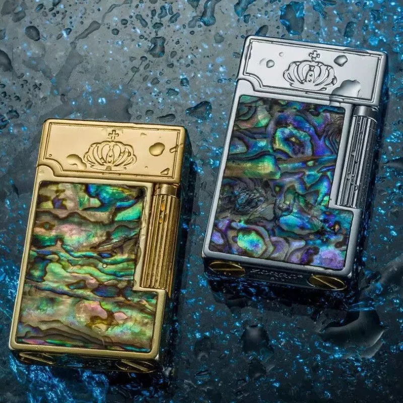 

Новый громкий звуковой керосины Zorro, зажигалка стального тона, боковой скользящий шлифовальный круг с открытым пламенем, персонализированная инкрустация глубоководной оболочкой