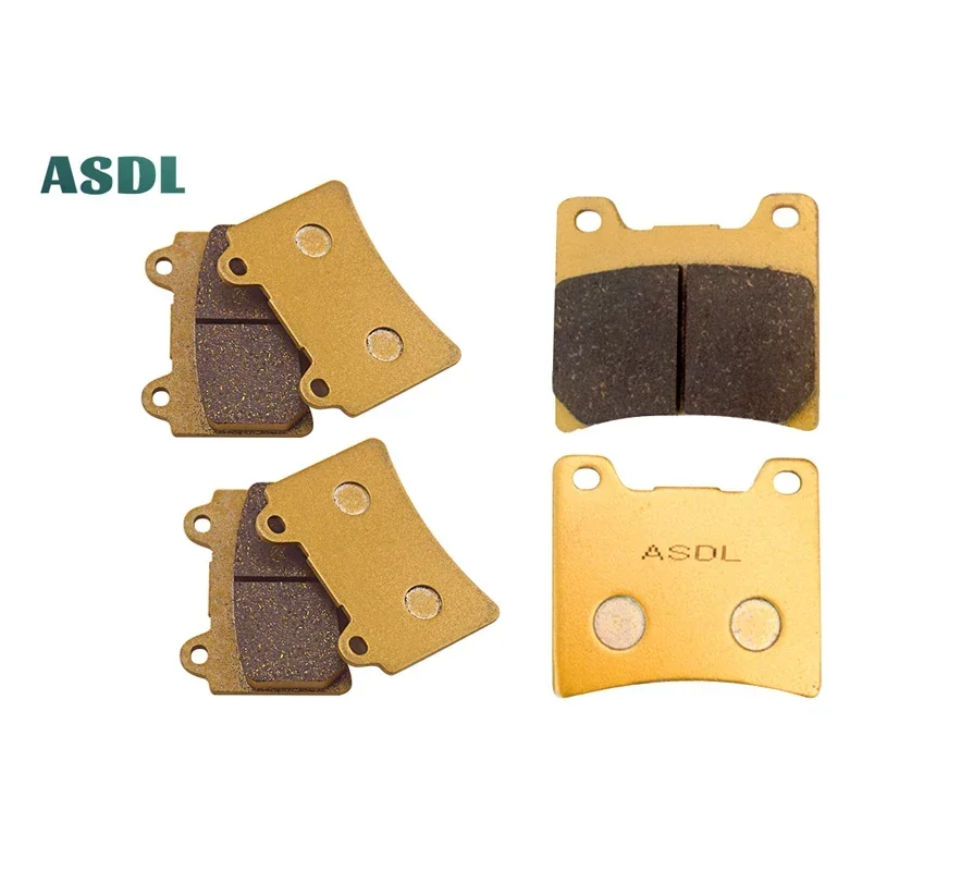 Motorcycle Front and Rear Brake Pads For Yamaha FZ 750 FZR 750 TDM 850 FZR 1000 Genesis FJ 1200 A (ABS model) XJR 1200 TDM850