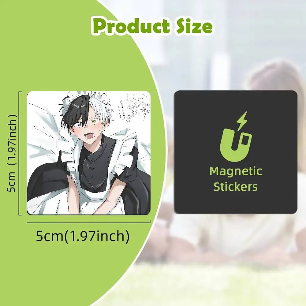 FOR WIND BREAKER Haruka Sakura New PVC Fridge Magnetic Refrigerator Magnets Personality Decorations Creative Gifts