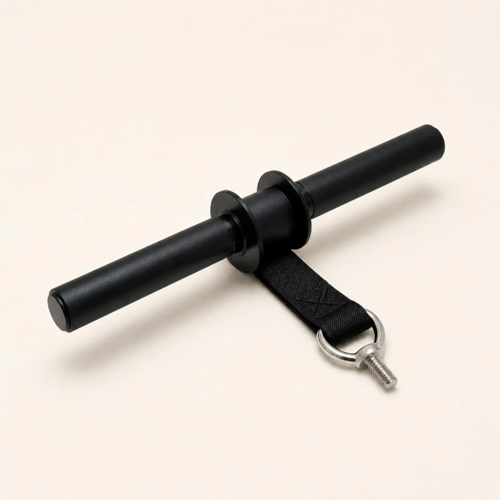 Force Testing Bar with Strap Replacement Strength Testing Attachment Rigid for Trainers, Athletes, Gyms, Home Workouts