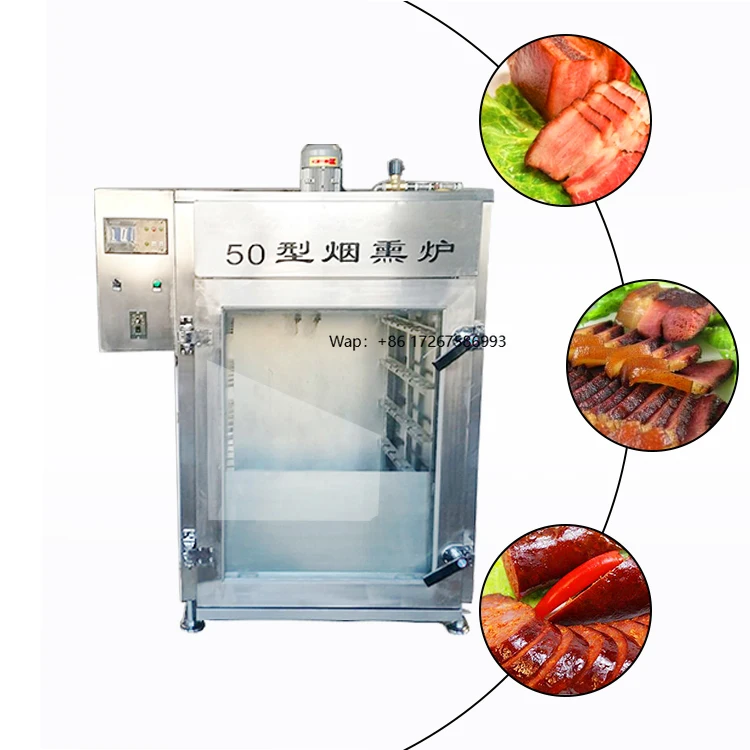 Oven Chicken Smoking Machine Sausage  Machine Steam Generator Stainless Steel Meat and Sausage Drying Machine