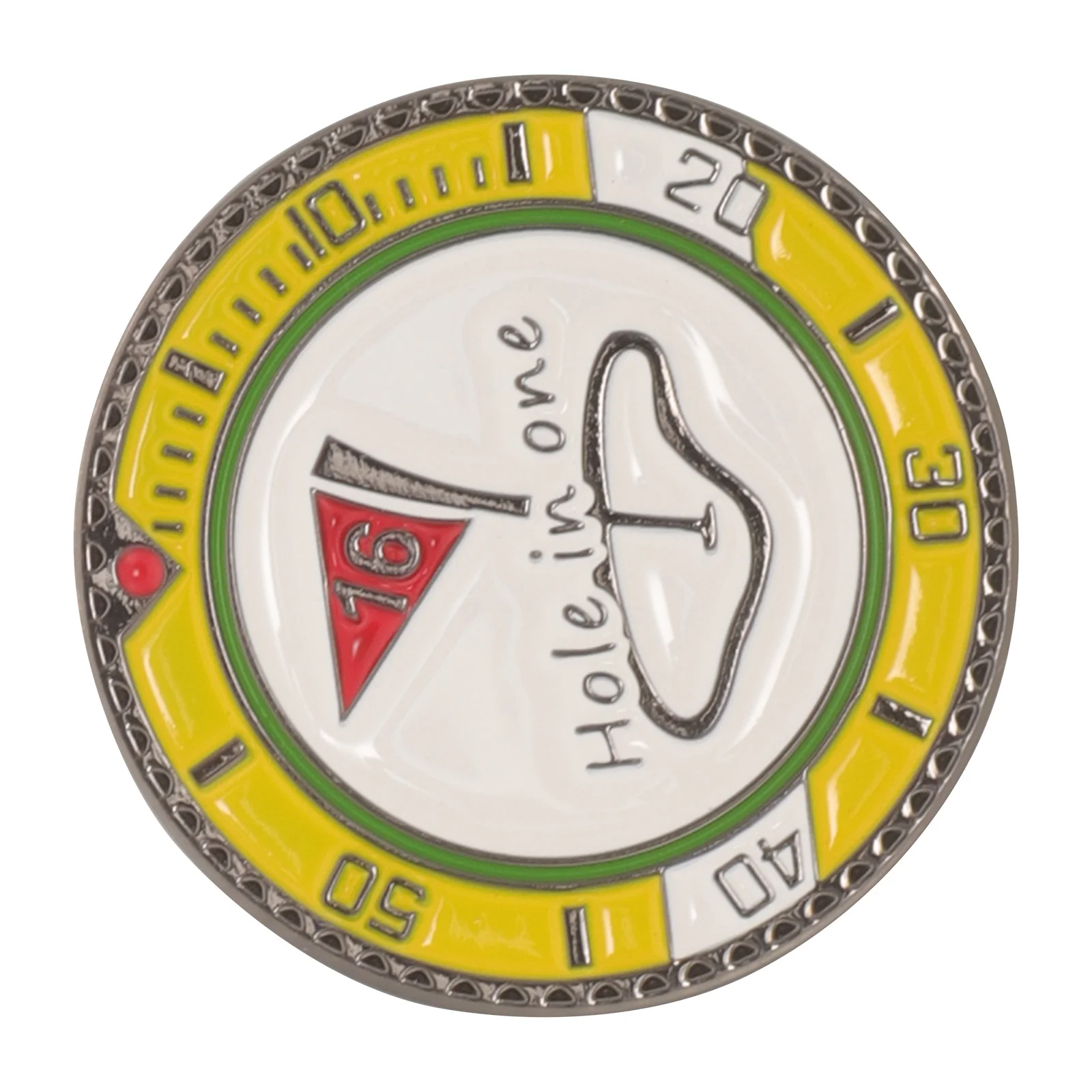 علامة كرة الجولف مقاومة للاهتراء، مقاومة للتلف، هيكل مستقر، ملحقات كرة جولف احترافية تدوم طويلاً