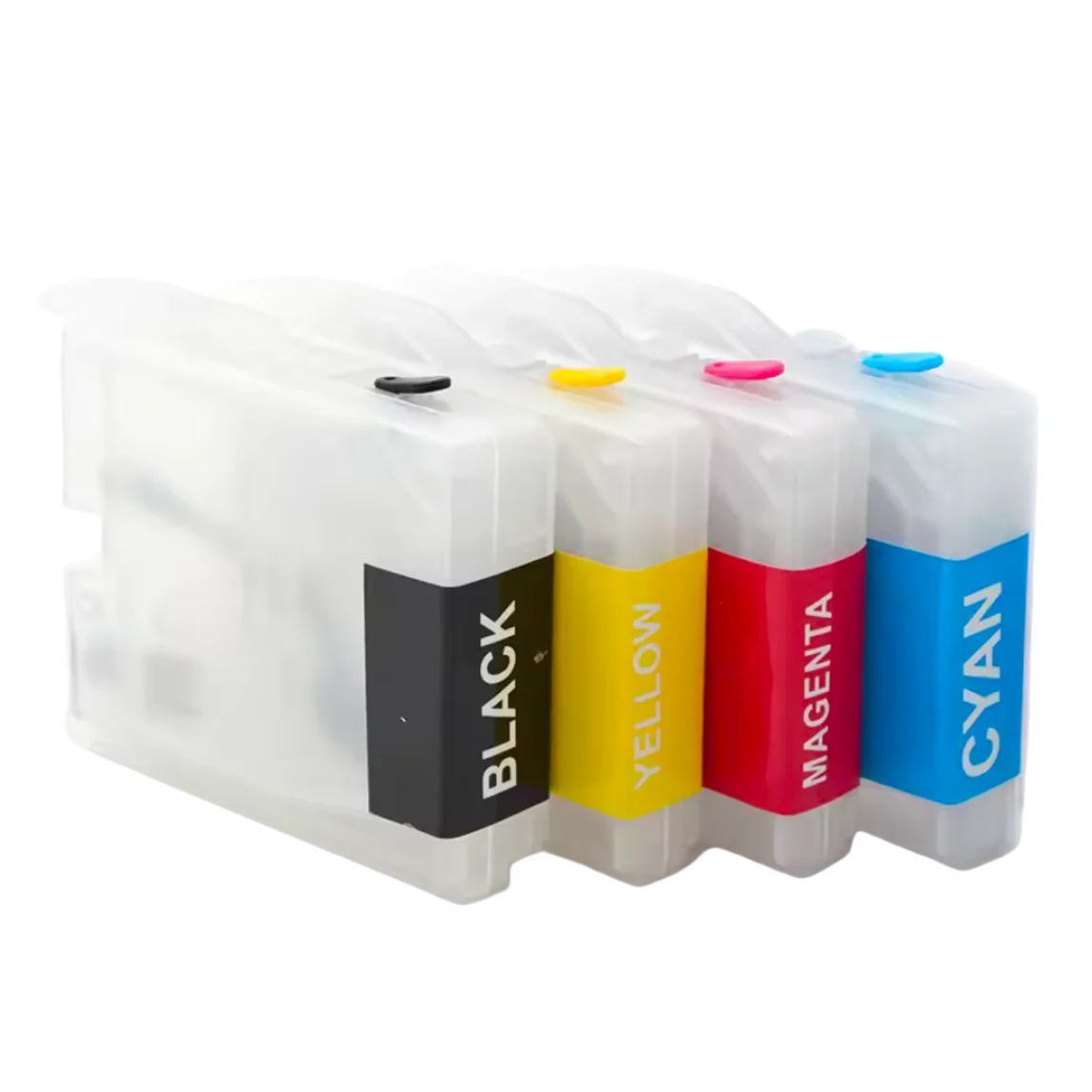 لأخيه LC51 LC57 LC37 LC960 LC970 LC10 LC1000 خرطوشة الحبر القابلة لإعادة الملء لأخيه DCP-130C 135C 150C DCP-330C 350C الطابعة #1