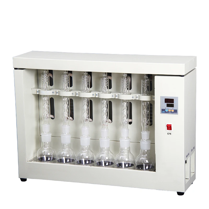 

Laboratory Analysis Machine Feed Oil Fat Analyzer Automatic Soxhelet Apparatus