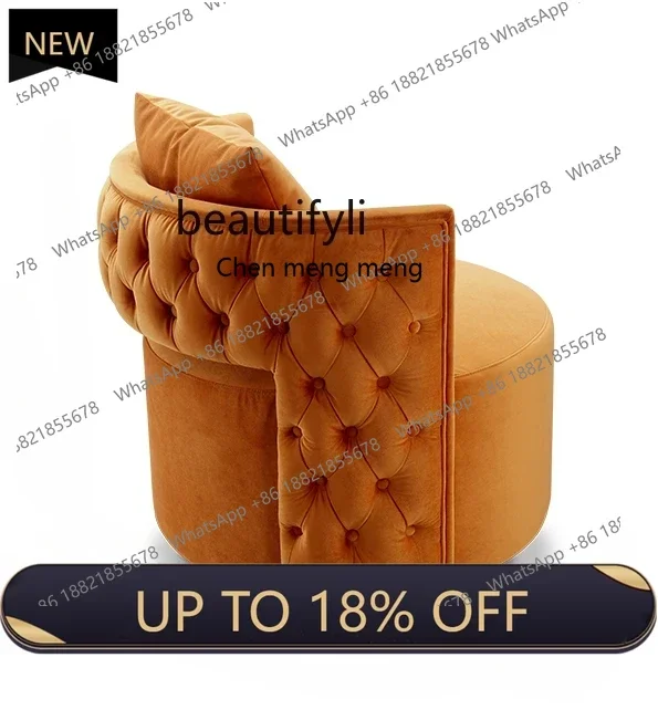 

P178 15 Designer Living Room Single Sofa Leisure Chair Fabric Leather Italian Modern Living Room Home