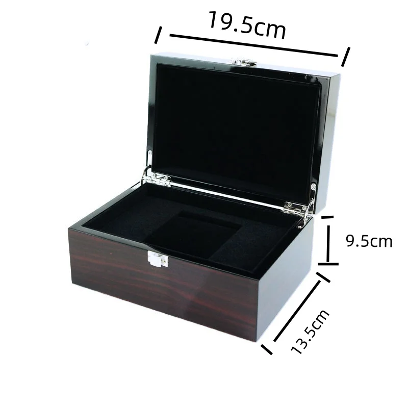 Glossy Paint Boutique Packaging Gift Box Watch Box Large Single and Double High Gloss Painted Wooden Box