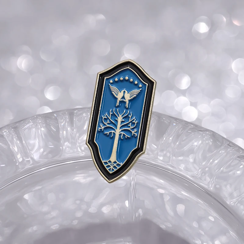 الخيال فيلم درع المينا دبوس ليس كل ما يهيمون فقدوا الفيلم بروش شارة التلبيب الإكسسوارات والمجوهرات هدية لمحبي #4