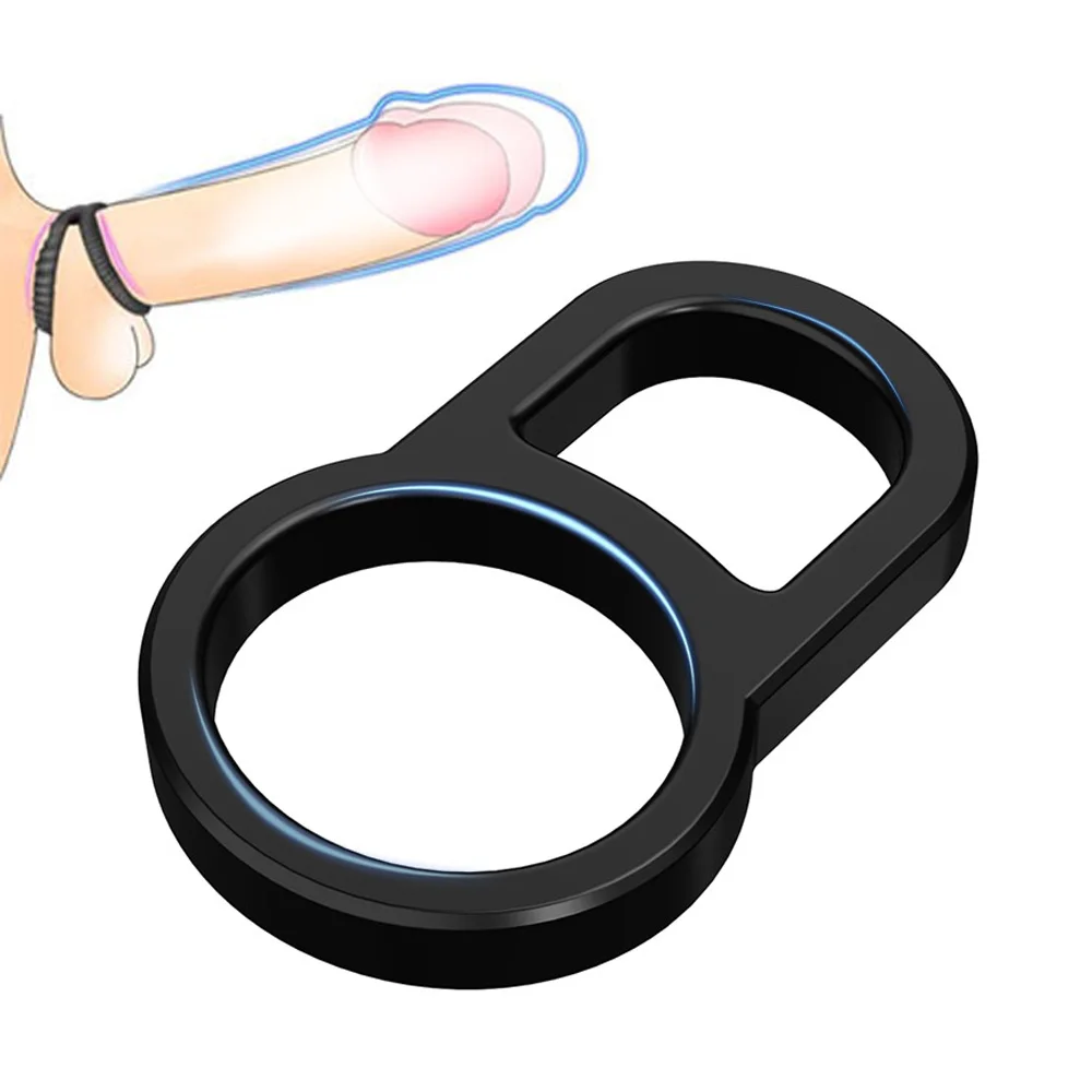 Líquido Silicone Cock Lock Ring para homens, atraso na ejaculação, anel de pênis macio, ereção escroto, cockrings eróticos Sextoys